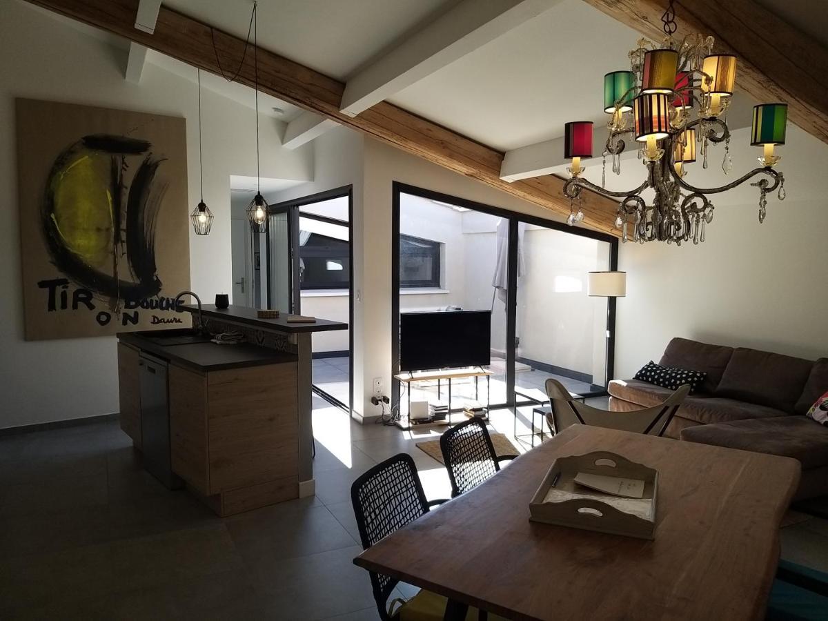 Apartmán Le Tire Bouchon Maraussan Exteriér fotografie