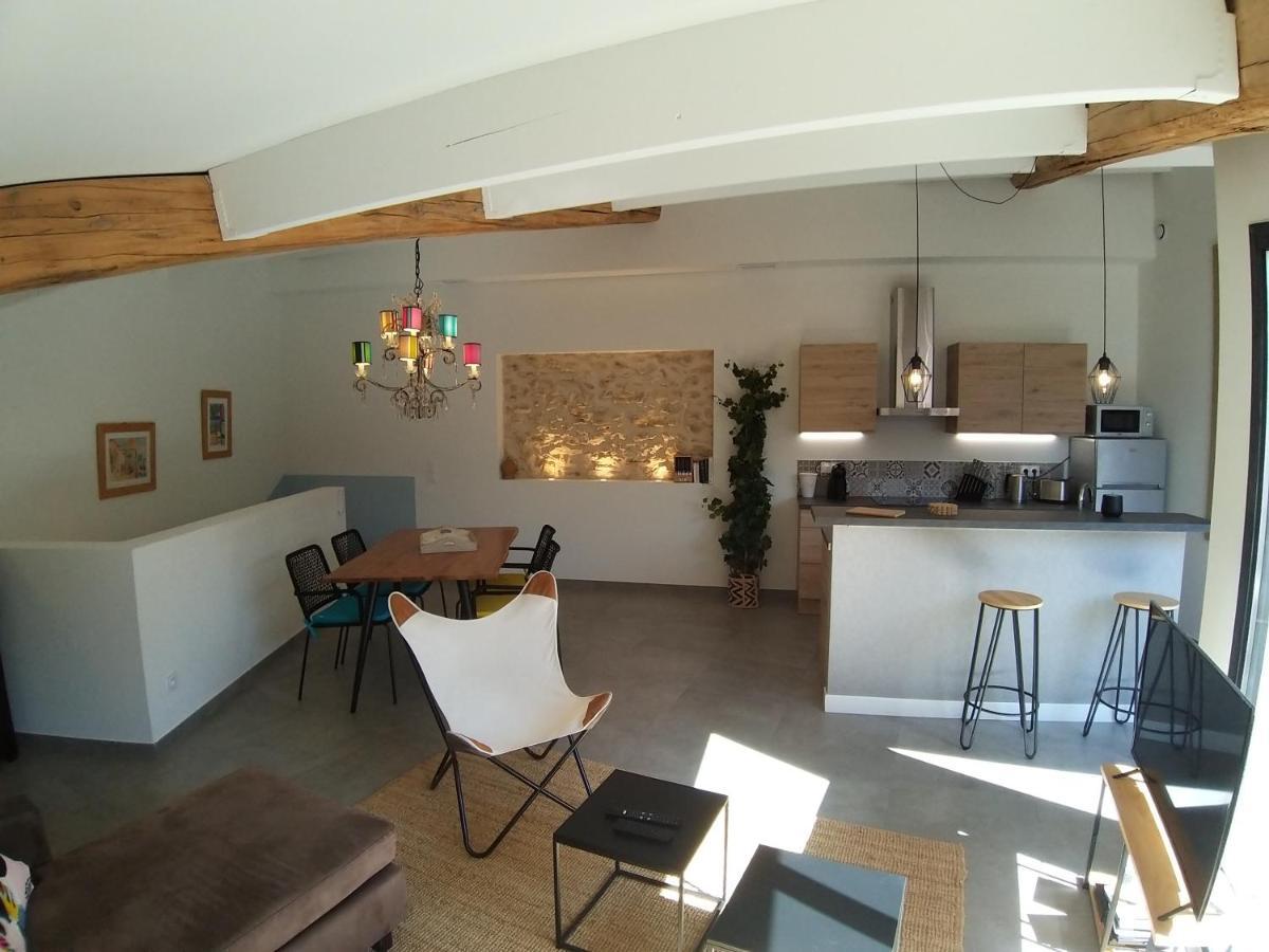 Apartmán Le Tire Bouchon Maraussan Exteriér fotografie